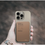 Momax Q.Mag X1 IP117AL2 10000mAh 超薄磁吸流動電源 第二代（砂岩色）: 15W無線快充、PD20W輸出、極限超薄