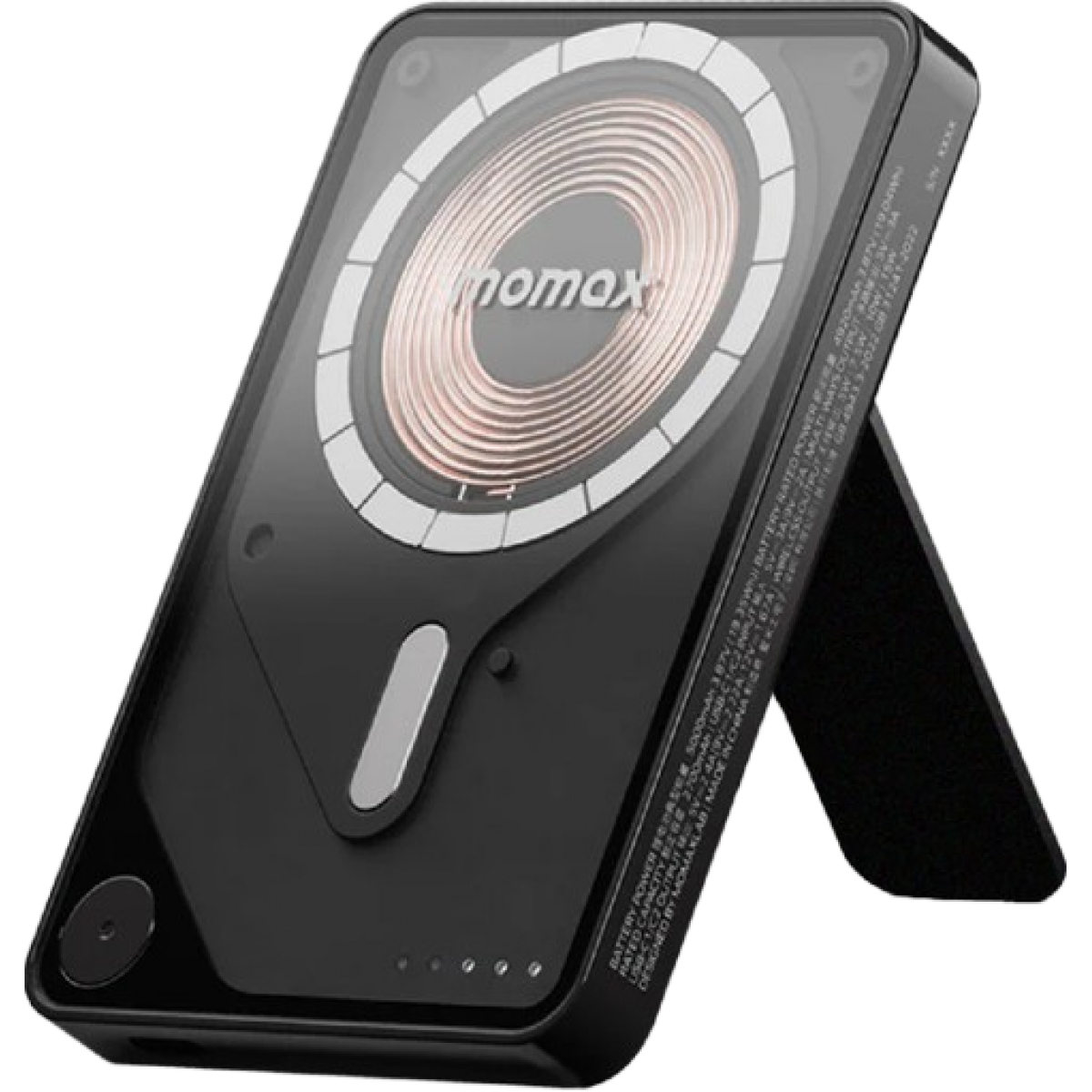 Momax IP131HKD 1-Power X Pro 5000mAh 磁吸無線充電移動電源支架