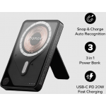 Momax IP131HKD 1-Power X Pro 5000mAh 磁吸無線充電移動電源支架