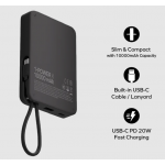 Momax IP152D 1-Power X 10000mAh 內置USB-C線移動電源