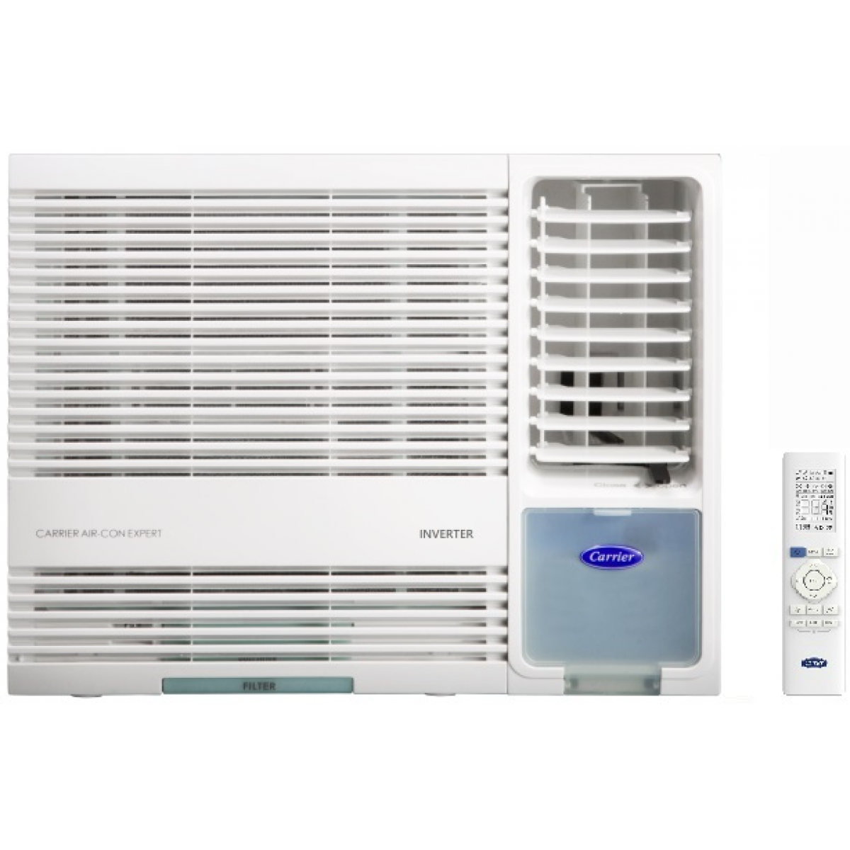 CARRIER 開利 CHK07UX 3/4匹 變頻窗口冷氣機 - 1級能源標籤, DC直流變頻, R32環保雪種, 4年全機保養