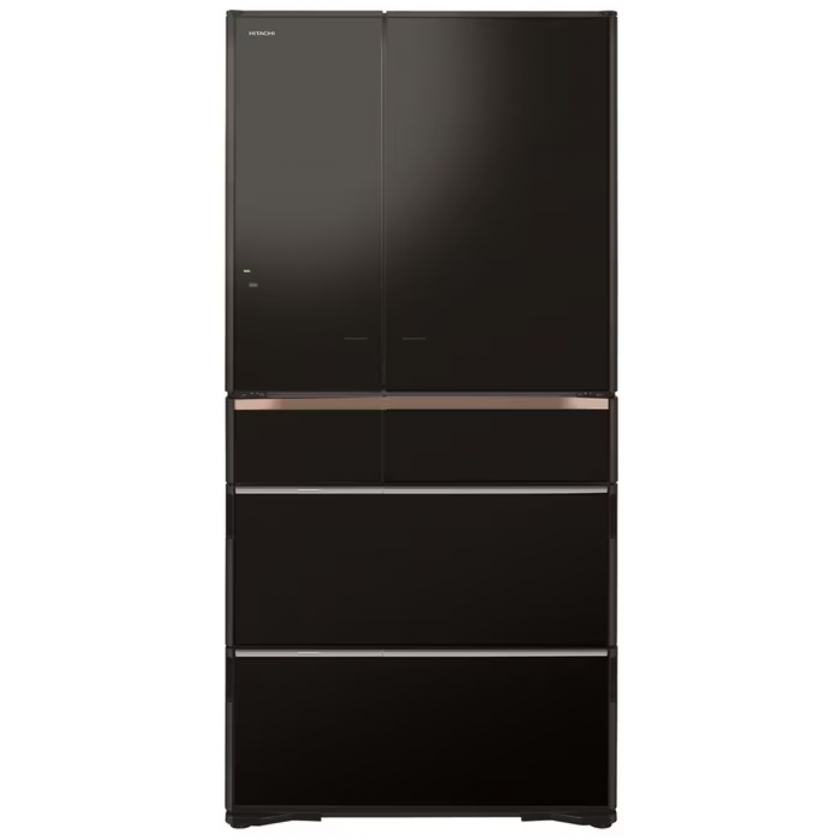 Hitachi 日立 R-ZXC740WH 570L 6門IoT智能變頻環保雪櫃 (晶鑽閃黑)