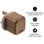 Momax 1-Charge UM69UKL2 65W GaN單口充電器 | PD3.0快充 | 智能充電