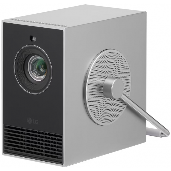 LG CineBeam Q HU710PB 4K超高清小型投影機 | 可旋轉手柄 | 自動螢幕調整 | webOS