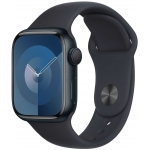 Apple Watch Series 9 GPS 41mm (午夜暗色鋁金屬錶殼 / 午夜暗色運動錶帶 M/L)