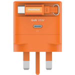 Momax 1-CHARGE+ UM72UKM 35W GaN充電器 | 可伸縮USB-C線 | 智能安全保護