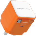 Momax 1-CHARGE+ UM72UKM 35W GaN充電器 | 可伸縮USB-C線 | 智能安全保護