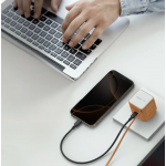 Momax 1-CHARGE+ UM72UKM 35W GaN充電器 | 可伸縮USB-C線 | 智能安全保護