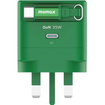 Momax 1-CHARGE+ UM72UKG 35W GaN充電器 | 可伸縮USB-C線 | 智能安全保護