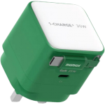 Momax 1-CHARGE+ UM72UKG 35W GaN充電器 | 可伸縮USB-C線 | 智能安全保護