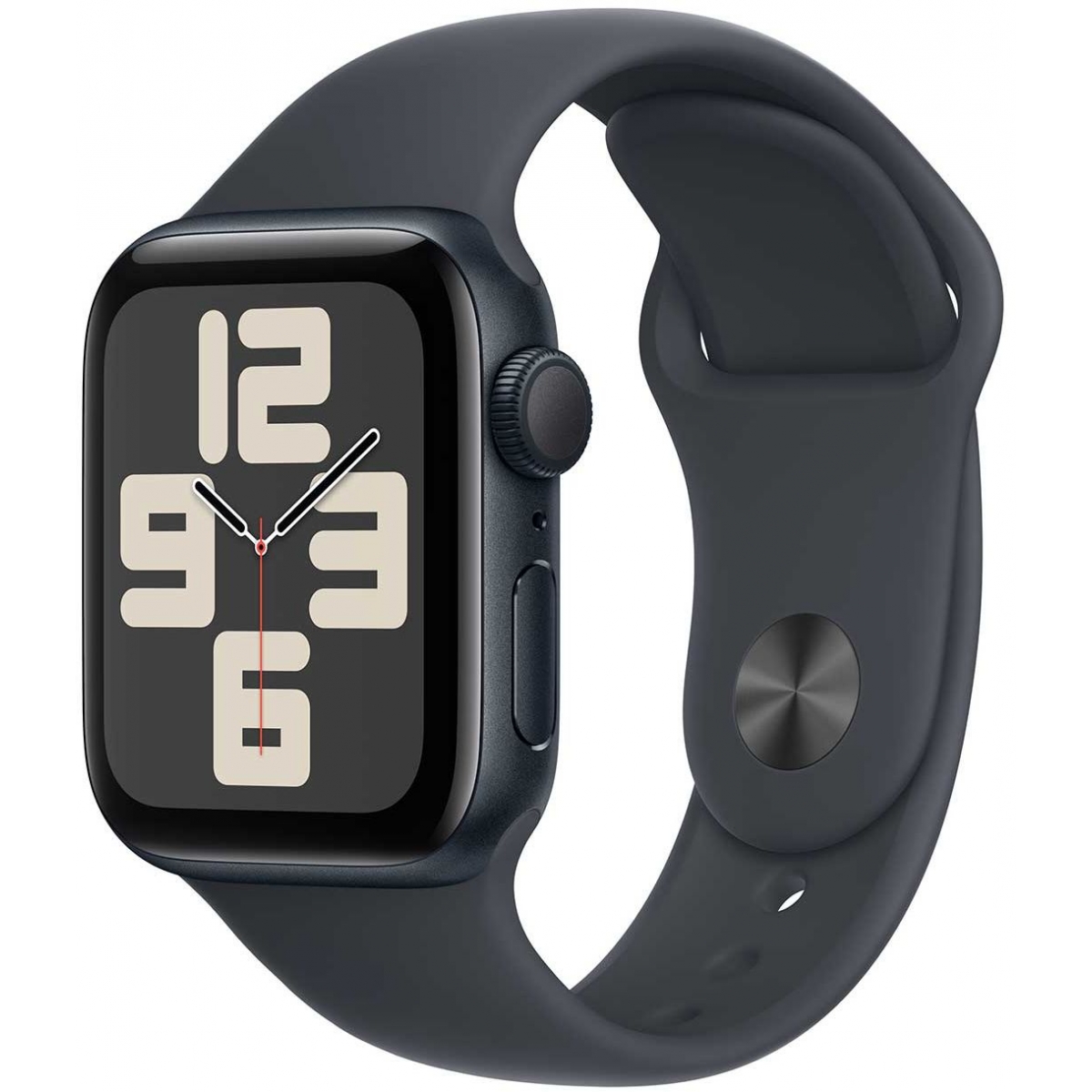 Apple Watch SE GPS 40mm (午夜暗色鋁金屬錶殼 / 午夜暗色運動錶帶 S/M)
