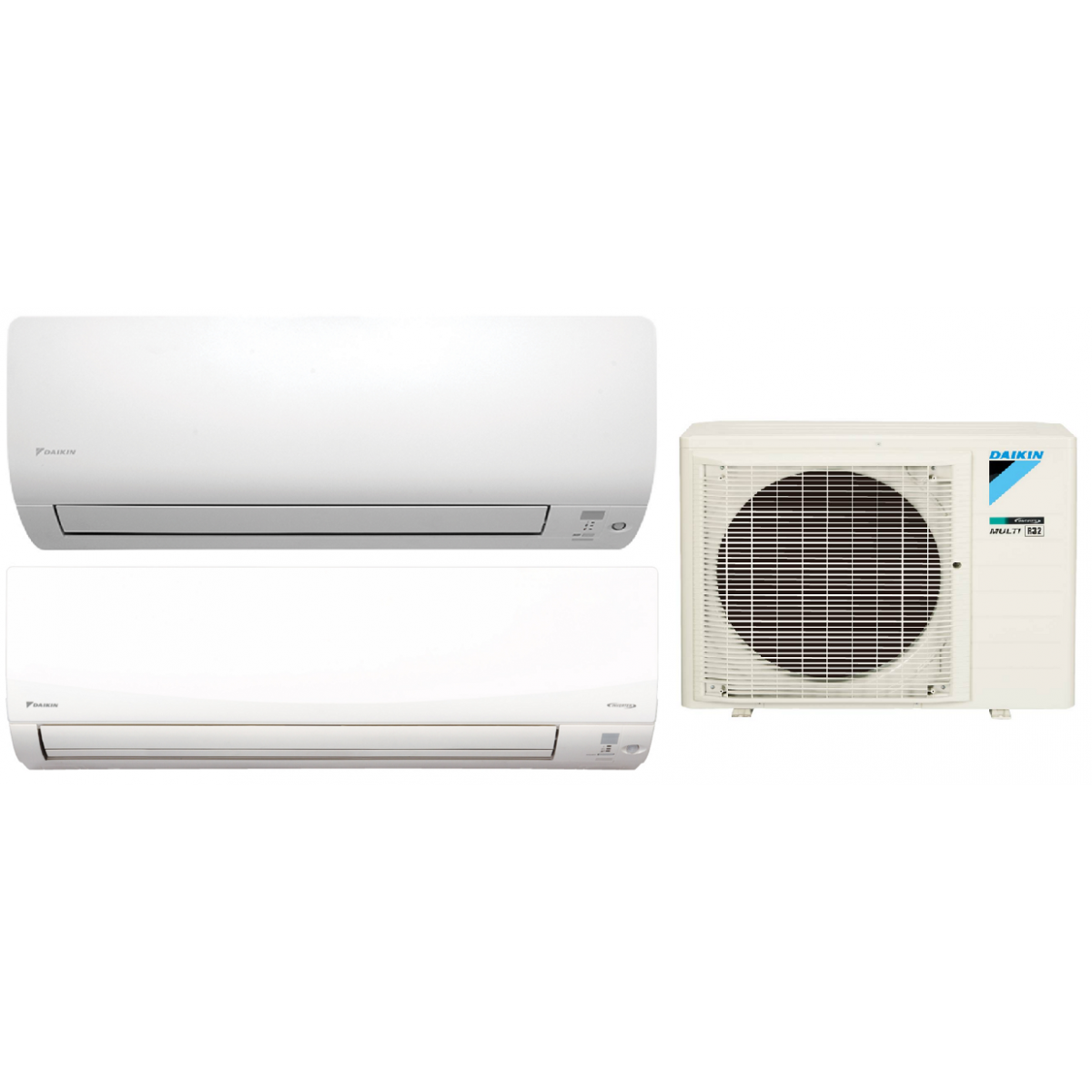 Daikin 1.0匹+2.0匹 超級變頻冷暖多聯冷氣機 (室內機) | 靜音運轉