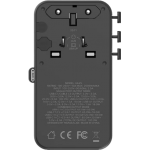 Momax 1-World²+ UA25UKD 100W 旅行插座 | 伸縮USB-C線 | 4接口