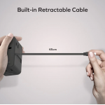 Momax 1-World²+ UA25UKD 100W 旅行插座 | 伸縮USB-C線 | 4接口