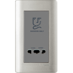 Schneider Electric 施耐德電氣 E84T727V_SA Zencelo 鬚刨插座 115V/240V (銀灰)