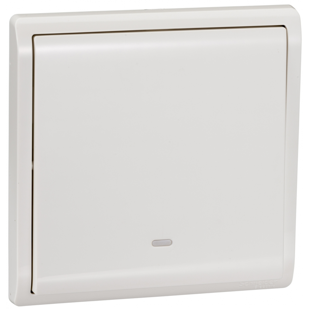 施耐德電氣 Schneider Electric Pieno 16AX 單位雙控開關掣連螢光指示 (白色)