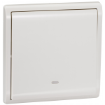 Schneider Electric 施耐德電氣 E8231L2F_WE_C5 Pieno 16AX 單位雙控開關掣連螢光指示 (白色)