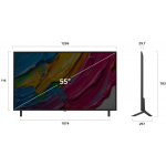 LG 樂金 55QNED80ACA 55吋 QNED 4K 智能電視