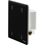 施耐德電氣 Schneider Electric NUX32RUD250_JB Unica X 兩位雙控光暗掣 (曜石黑)