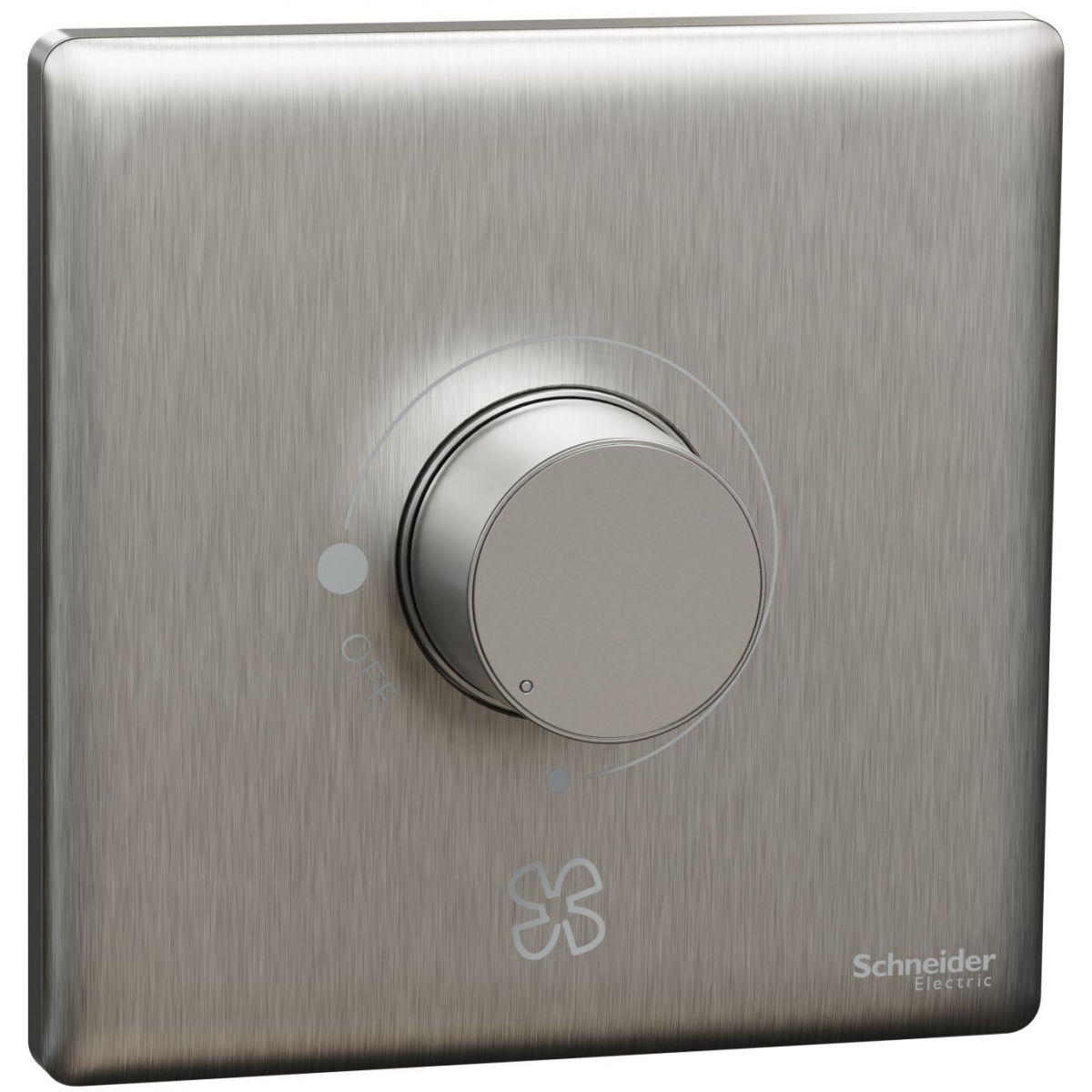 施耐德電氣 Schneider Electric NUX31FR350_SS Unica X 風扇調速開關掣 (炫星銀)