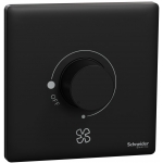 Schneider Electric 施耐德電氣 NUX31FR350_JB Unica X 風扇調速開關掣 (曜石黑)