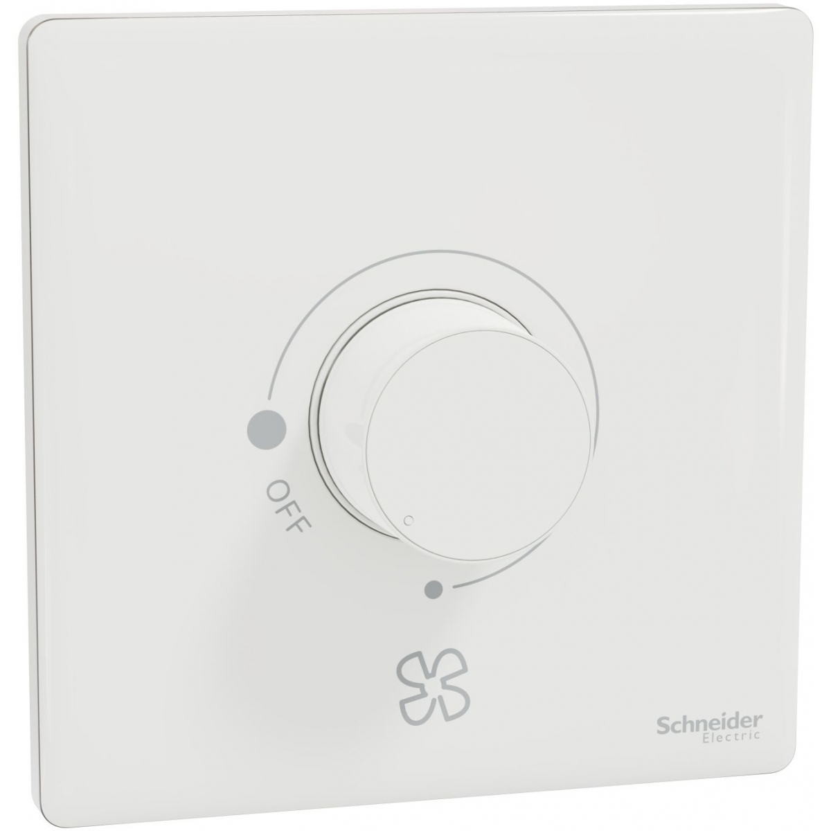 施耐德電氣 Schneider Electric NUX31FR350_PW Unica X 風扇調速開關掣 (皎月白)