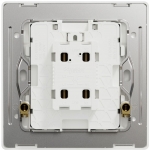 施耐德電氣 Schneider Electric Unica X 20A 單位雙極開關掣連LED指示燈 (石墨灰)