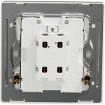 Schneider Electric Unica X NUX31D20N_JB 20A 單位雙極開關掣 (曜石黑)