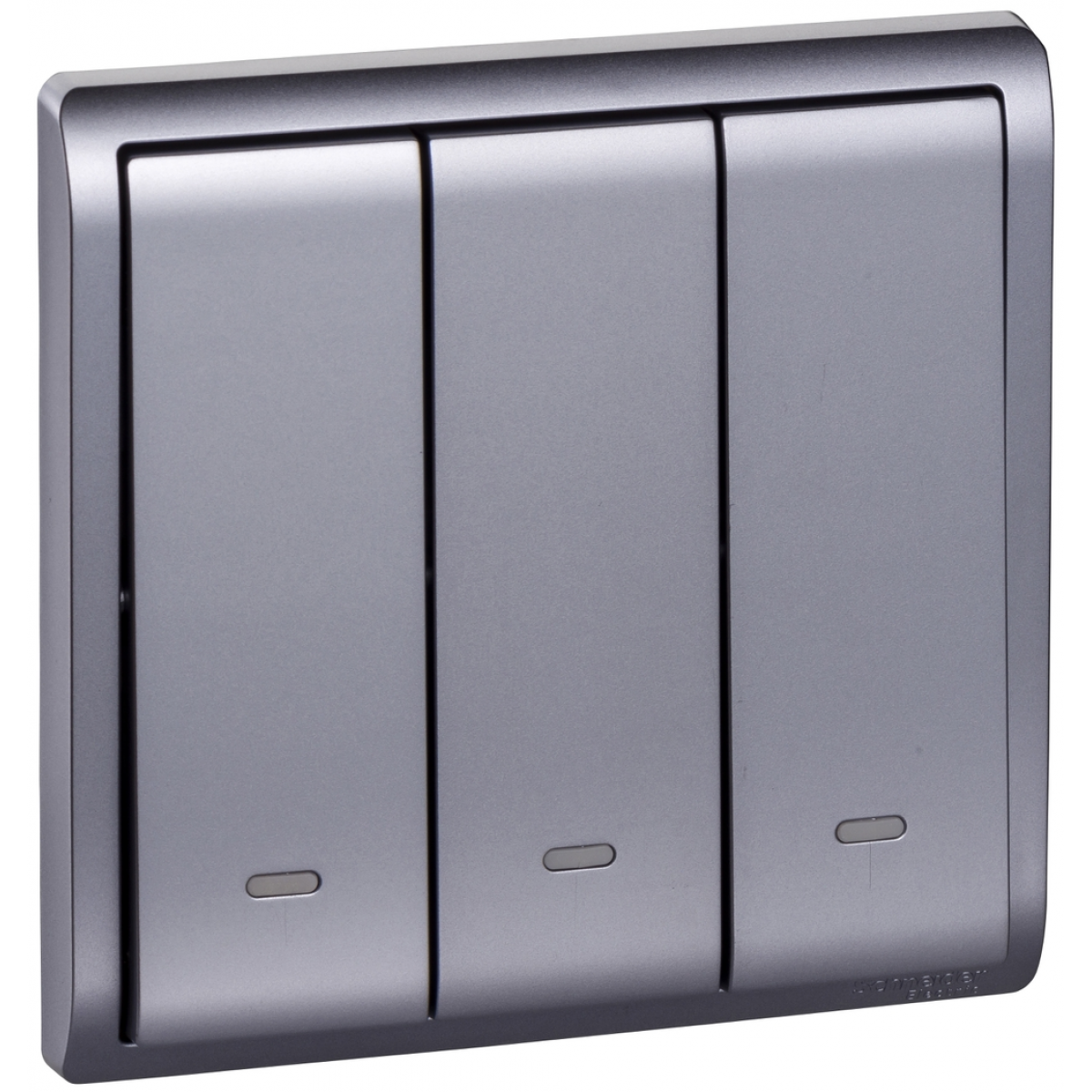 Schneider Electric Pieno E8233L2F_LS_C5 16AX 三位雙控開關掣 (薰衣草銀)