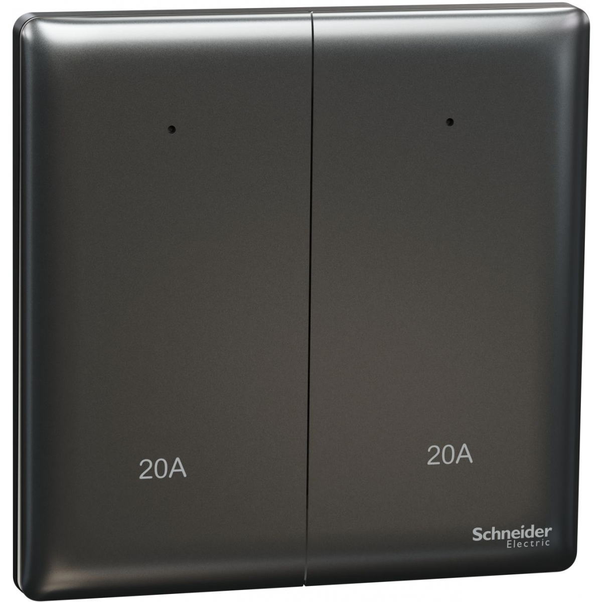Schneider Electric Unica X NUX32D20N_DG 20A 兩位雙極開關掣 (石墨灰)