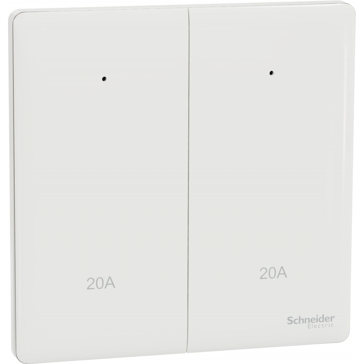 Schneider Electric Unica X NUX32D20N_PW 20A 兩位雙極開關掣 (皎月白)