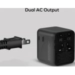 Momax 1-World² UA26UKD 20W 三接口旅行充電插座 (黑色)