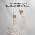 Momax DC56L2 Mag.Link 磁吸連接線 (2米) - 100W USB-C to 雙USB-C