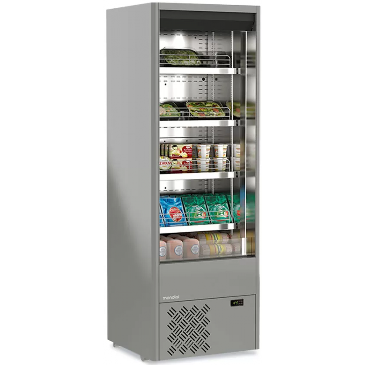 Mondial Framec MURALES 7 X 318公升 意大利MF超市冷藏櫃 (不鏽鋼色)