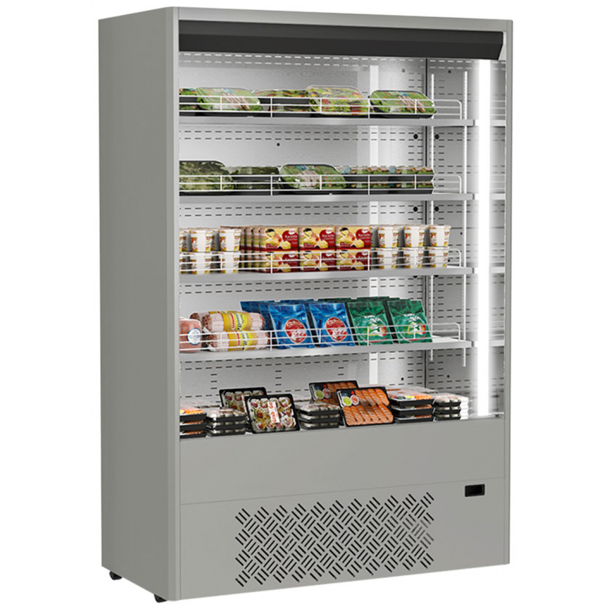 Mondial Framec MURALES 14 X 663公升 意大利MF超市冷藏櫃 (不鏽鋼)