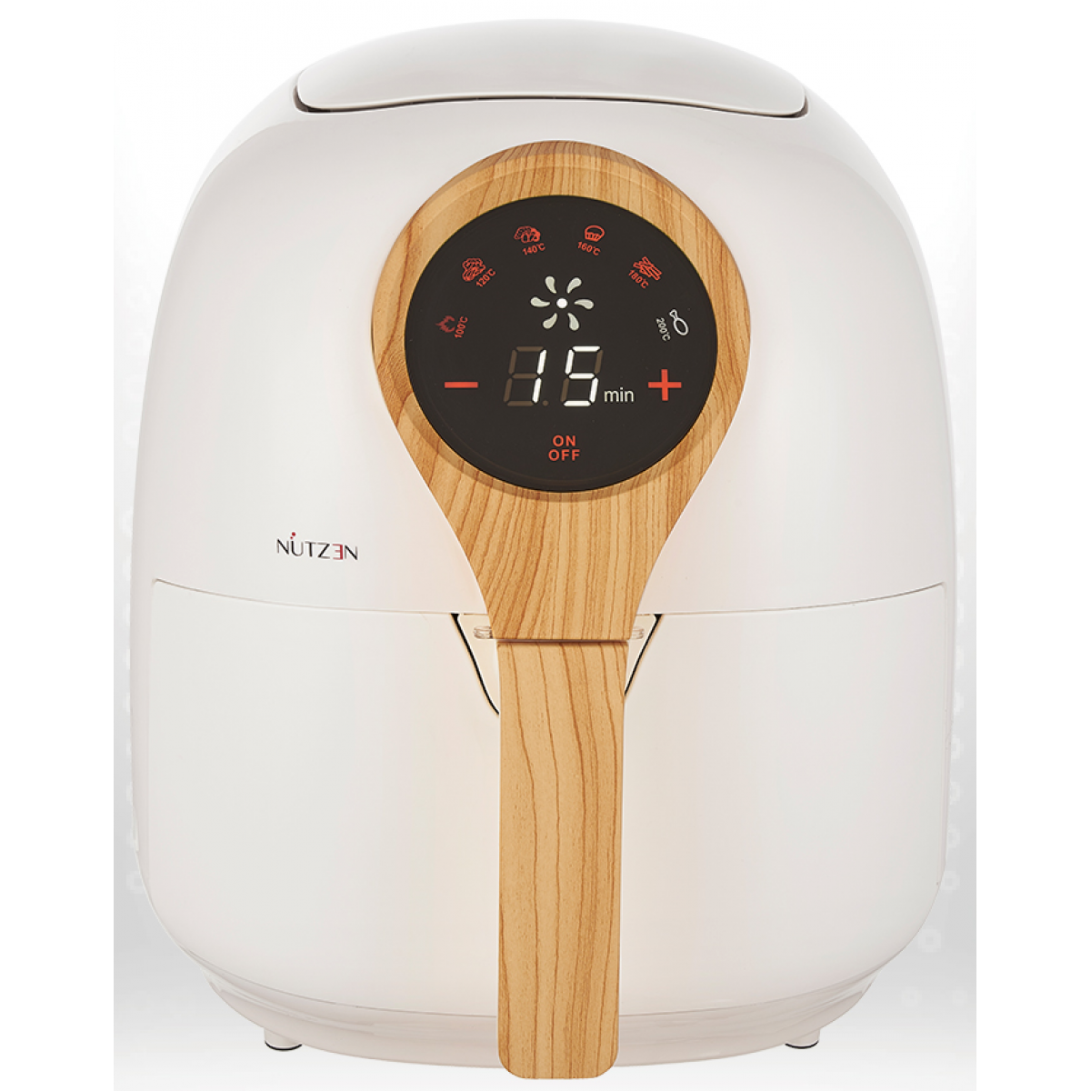 Nutzen 樂斯 NAF-38W 3.8公升輕觸式氣炸鍋（白色）