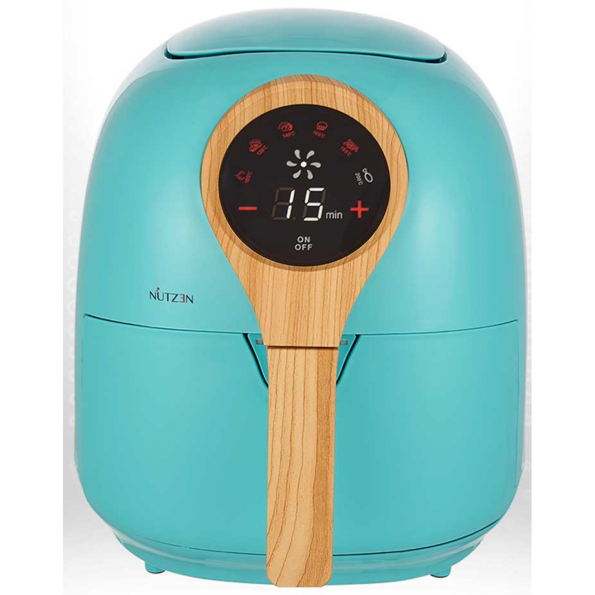 Nutzen 樂斯 NAF-38TB 3.8公升輕觸式氣炸鍋（湖水綠）