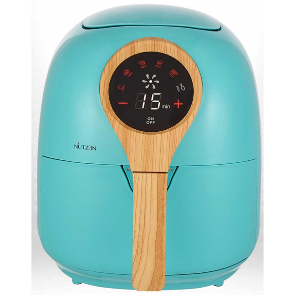 Nutzen 樂斯 NAF-38TB 3.8公升輕觸式氣炸鍋（湖水綠）