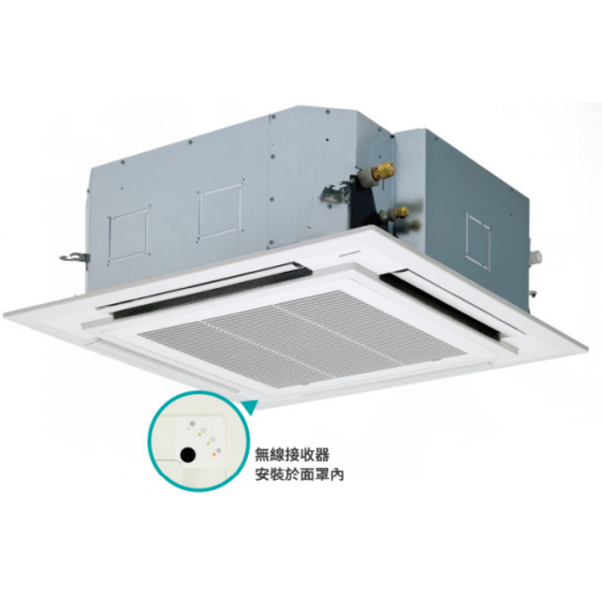 Toshiba 東芝 RAV-SE1003UP-НК 4.0匹 變頻淨冷 四面出風 卡式藏天花式分體冷氣機 (室內機+室外機)