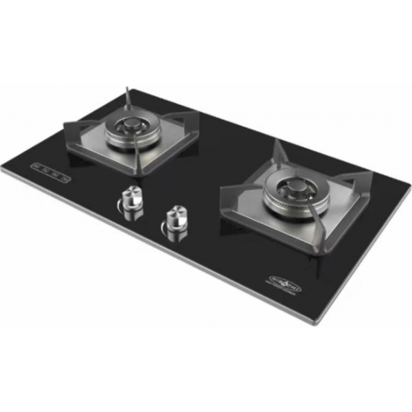 Hibachi HY-2628LP 76厘米嵌入式雙頭石油氣爐