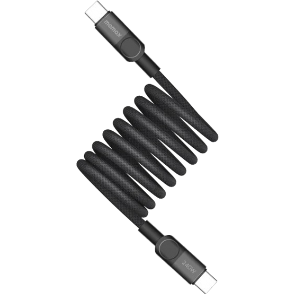Momax DC71D Mag.link 240W USB-C 磁吸快充數據線 (2米)