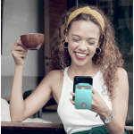 Momax SR51G 1-Wallet 磁吸可調式支架卡夾 (灰色)