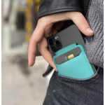 Momax SR51G 1-Wallet 磁吸可調式支架卡夾 (灰色)