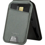 Momax SR29E 1-Wallet磁吸卡片套支架 (灰色)