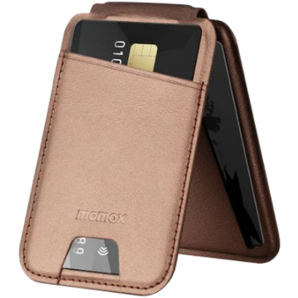 Momax SR29L2 1-Wallet 磁吸卡片套支架 (砂岩色)