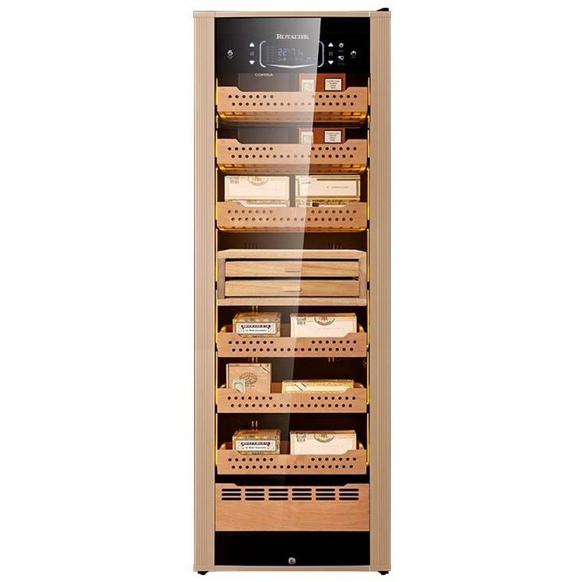 Royaltek RT168UCNR 恆濕恆溫雪茄櫃 (1200-1500支)