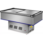 Luen Pun 聯品 SD‑170-SS 170公升 超市海鮮不銹鋼陳列櫃