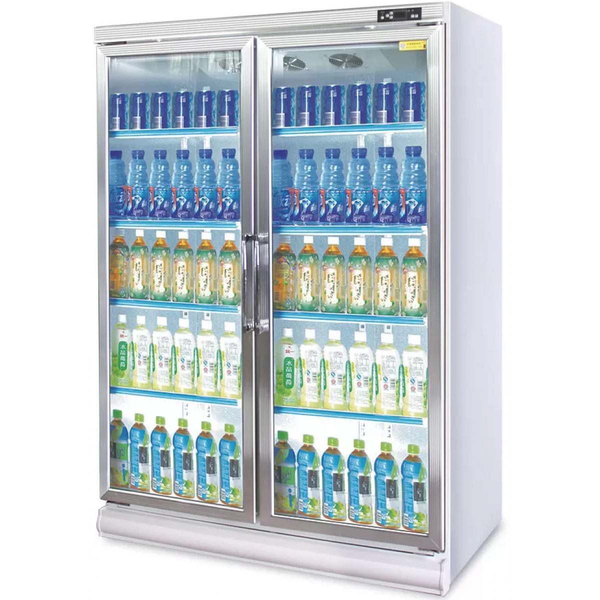 Luen Pun 聯品 LG4-1080FC-2H 1080公升 平頂風冷兩門展示櫃