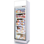 Luen Pun 聯品 LG4-580LF-HW 580公升 低溫鋁合金單門展示櫃 (黑框)