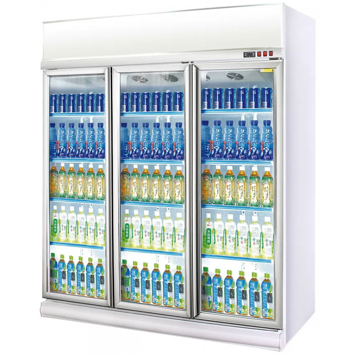 Luen Pun 聯品 LG4‑1460LF‑3H 1460公升 高溫三門鋁合金展示櫃 (金框)